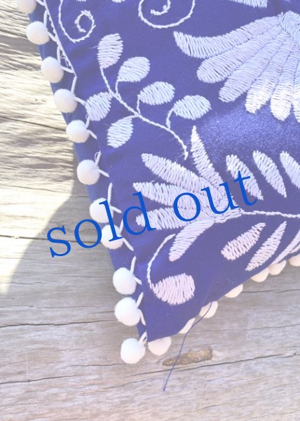 画像5: オトミの刺繍クッションカバー　 (5)