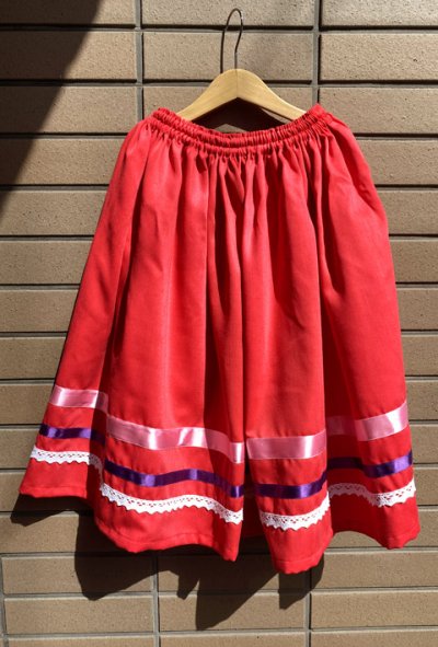 画像1: メキシコ民族衣装　舞踊スカート