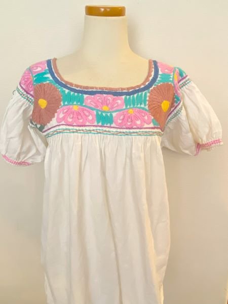 画像3: メキシコ刺繍ブラウス「チアパス」 (3)
