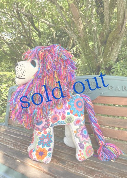 画像2: 手つむぎ・手織りウールのぬいぐるみ・アニマリート (2)