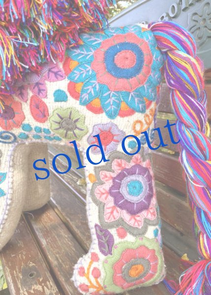 画像5: 手つむぎ・手織りウールのぬいぐるみ・アニマリート (5)