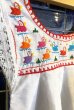 画像2: メキシコ刺繍のワンピース　 (2)