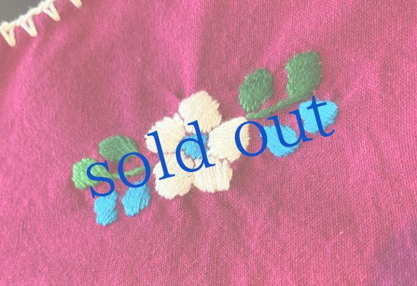 画像5: メキシコ刺繍のワンピース(キッズ) (5)