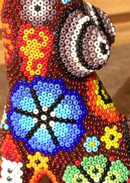 画像4: ウイチョル族ビーズアート　 (4)