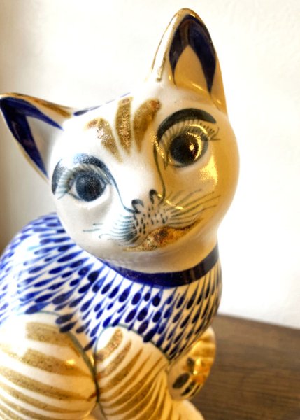 画像2: トナラ焼き猫オブジェ (2)