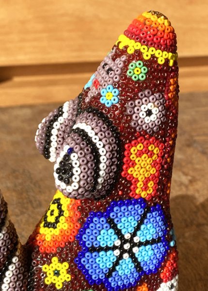 画像2: ウイチョル族ビーズアート　 (2)