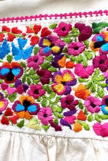 メキシコ刺繍・メキシカン刺繍・サンアントニーノ刺繍の