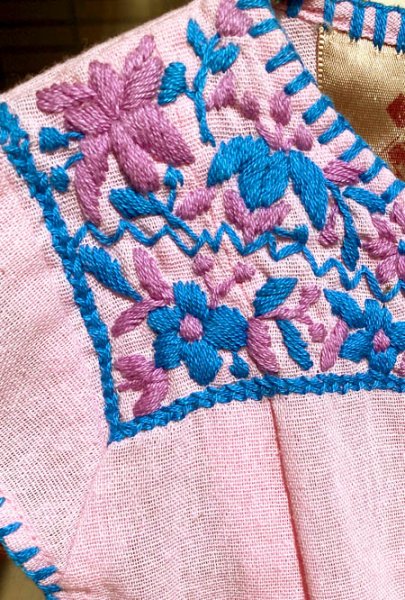 画像4: チアパス発ブランド刺繍のワンピース　 (4)