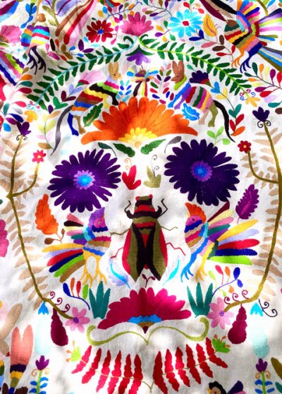 画像2: オトミの刺繍1/4細かい図案　特大絵