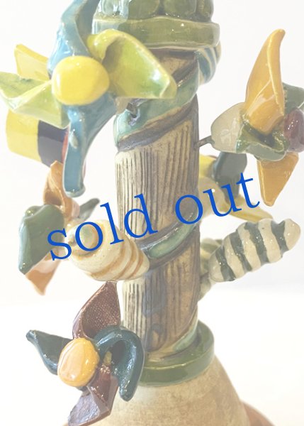 画像3: 陶器のマセタ飾りーコロンビア　 (3)