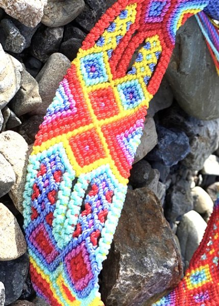 画像4: チアパス手編みバケツバッグ  (4)