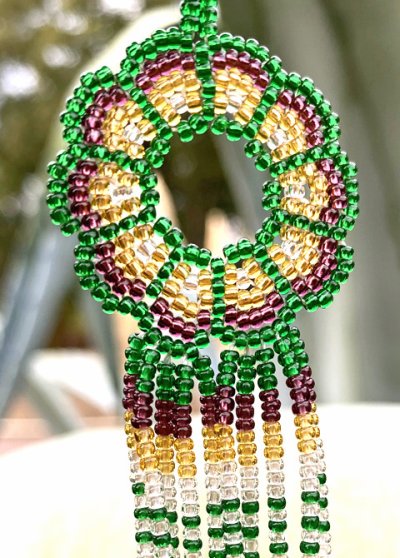 画像2: ウィチョルビーズのピアス