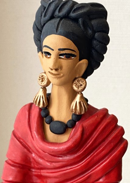 画像3: アギラールファミリー陶人形・フリーダカーロ (3)