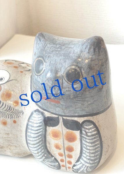 画像3: ビンテージトナラ焼　猫 (3)