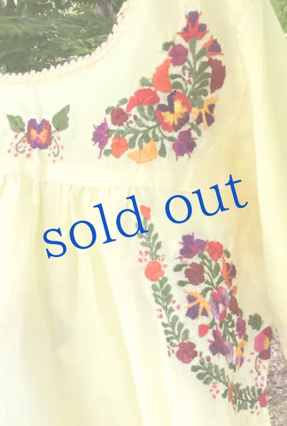 画像4: 「サンアントニーノ」 刺繍ワンピース (4)