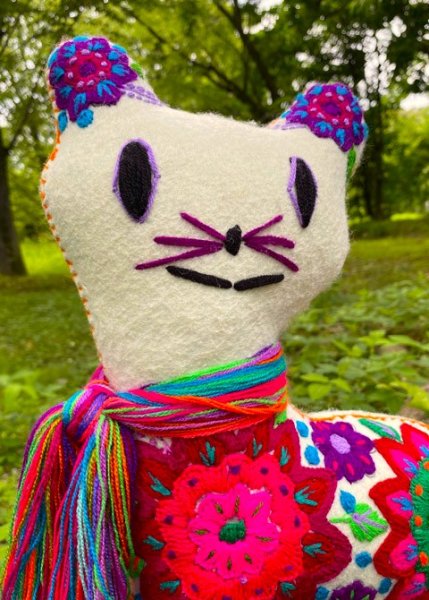 画像2: 手刺繍のぬいぐるみ・アニマリート (2)