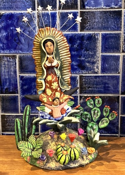 画像1: アギラールファミリーの陶人形　 (1)