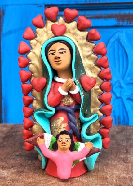 画像1: アギラールファミリーの陶人形 (1)