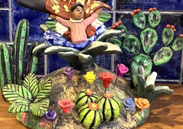 画像5: アギラールファミリーの陶人形　 (5)