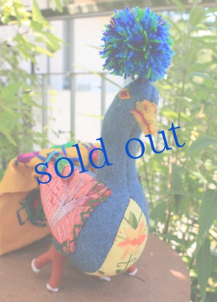 画像2: 手つむぎ・手織りウールのぬいぐるみ・アニマリート (2)