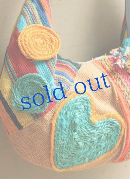 画像3: ハンモック生地のデザイナーバッグ (3)