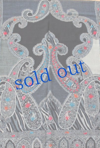 画像2: 軽いウールガーゼのジプシーストール (2)