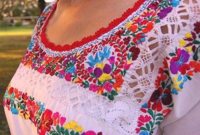 画像3: メキシコ刺繍民族衣装ブラウス「サンアントニーノ」