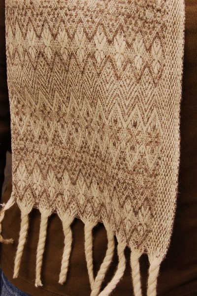 画像2: 男性にも◎ウール織りのマフラー
