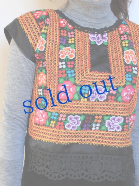 画像4: テワナのウィピル・ボレロスタイル (4)