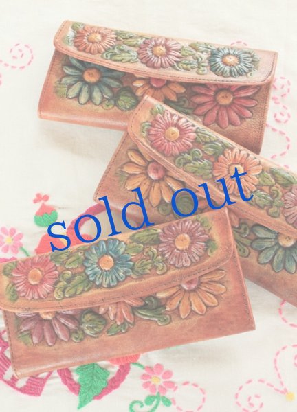 画像4: メキシカン革財布[デイジー] (4)