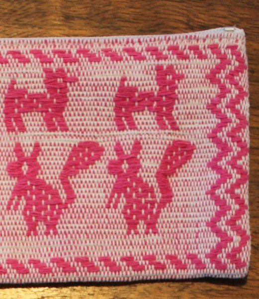 画像4: サン・マテオ織り柄ポーチ大 (4)