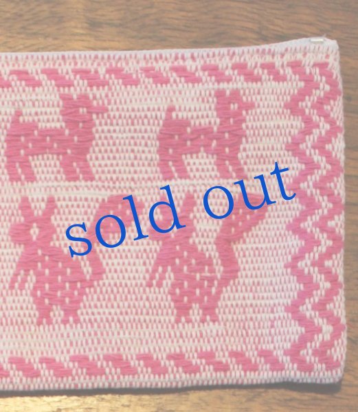 画像4: サン・マテオ織り柄ポーチ大 (4)