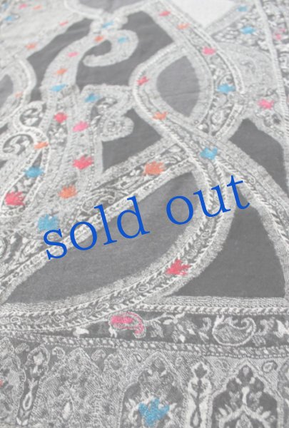 画像2: 軽いウールガーゼのジプシーストール (2)