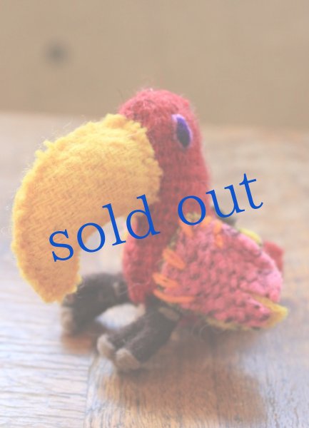 画像3: 手つむぎ・手織りウールのぬいぐるみ・アニマリート (3)