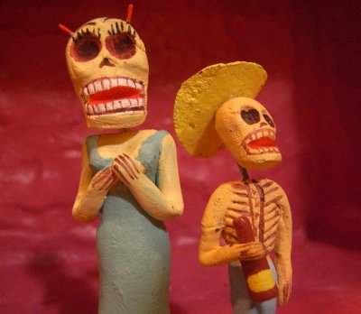 画像2: メキシコ-ガイコツ人形