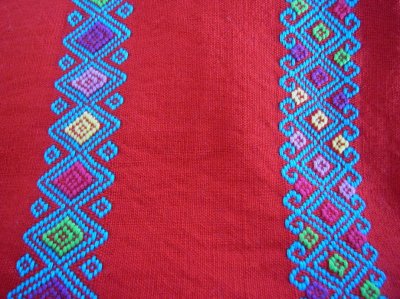画像2: メキシコ刺繍布（100×40）