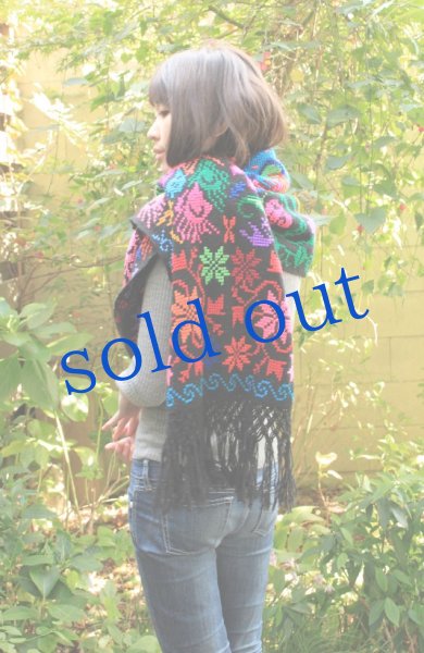 画像3: プエブラ州のショール (3)