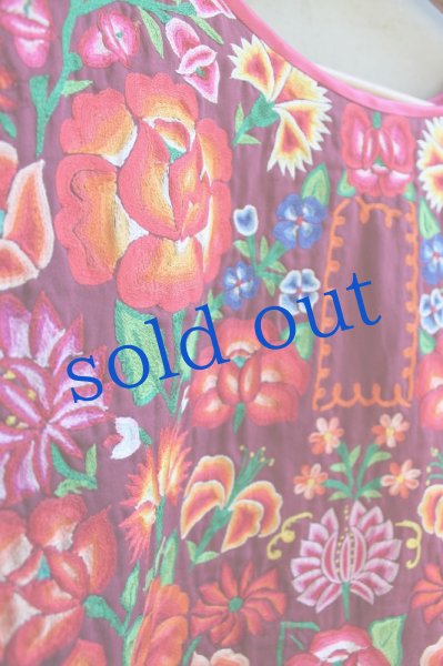 画像2: テワナのウィピル・ボレロスタイル (2)