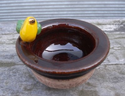 画像3: ハト陶器の小皿（おつまみ入れ）ーコロンビア
