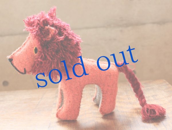 画像3: 手つむぎ・手織りウールのぬいぐるみ・アニマリート (3)