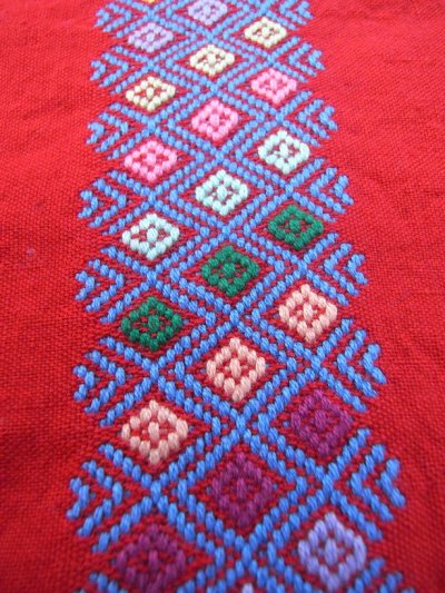 画像3: メキシコ刺繍布（104cm×40cm）