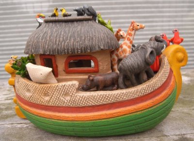 画像3: 陶器のノアの箱舟‐コロンビア