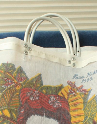 画像1: メキシコフリーダのメッシュバッグ