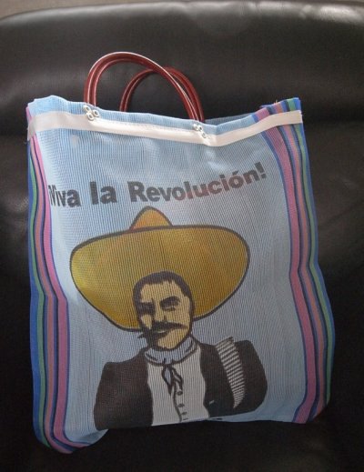 画像1: メキシコ革命ＺＡＰＡＴＡのビーチバッグ（再入荷）