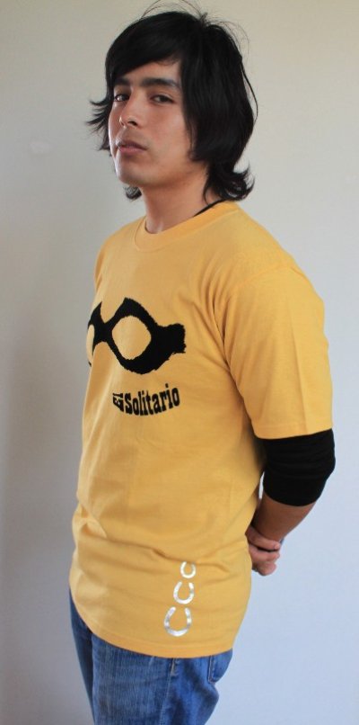 画像1: ルチャリブレのTシャツ「エル・ソリタリオ」
