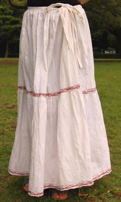 画像2: ミヘ刺繍のスカート