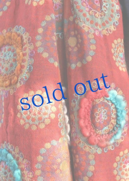 画像4: 軽いウールガーゼのジプシーストール (4)