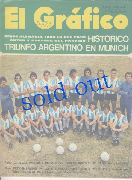 画像1: アルゼンチン古いサッカー雑誌 (1)