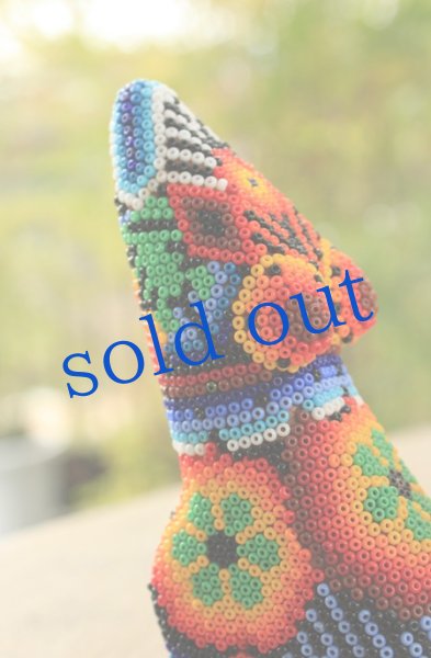 画像2: ウイチョル族ビーズアート (2)