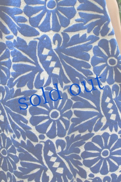 画像3: 刺繍ウィピルワンピース[デラックス・マンタ生地] (3)